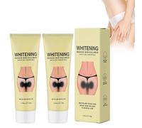 Crema Schiarente per Aree Intime - Trattamento Illuminante E Delicato per Zone Sensibili, Parti Intime, Ascelle, Ginocchia, Gomiti, Cosce Interne, Linea Bikini - 2 Pezzi