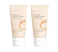 Crema schiarente per ascelle all'acido cogico, crema schiarente per la pelle, lascia la pelle liscia, si assorbe rapidamente e riduce l'odore, appositamente studiata per le donne. (2Pezzo)