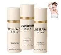 Crema schiarente per ascelle, crema schiarente e idratante per ascelle, formula delicata per la cura quotidiana, senza candeggina, adatta a tutti i tipi di pelle