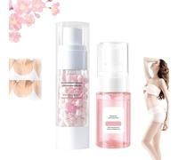 Crema schiarente per ascelle, Deodorante spray e crema schiarente per ascelle Sakura Gluta, Cura della pelle delle ascelle Pearl Capsules, Deodorante spray donna