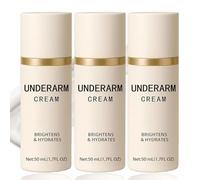 Crema schiarente per ascelle per un tono liscio e uniforme, crema sbiancante per ascelle, cura quotidiana per ascelle più luminose, formula delicata senza candeggina, assorbimento rapido (3PCS)