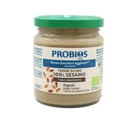 PROBIOS Crema scura 100% Sesamo - Tahin scuro senza glutine, 200 grammi