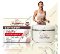 Crema Snellente Pancia e Fianchi 250ml Retinol Complex Rassodante Tonificante