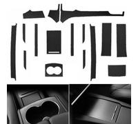 Crema Solare Auto Abitacolo Adesivo Consolle Centrale 1 Set Vinile Decorazione