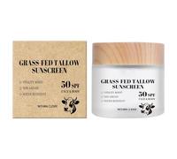 Crema Solare Del Sego Di Manzo, Cura Della Pelle Di Manzo Alimentata Con E-rba Biologica, Crema Solare Del Corpo, Con Ossido Di Zinco E Rivitalizzare La Pelle, 60g, Per Tutti I Tipi Di Pelle