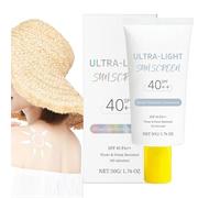 Crema Solare Invisibile | 50g Protezione UV Idratante SPF40 - Filtro Solare Leggero Senza Olio e Non Untuoso Adatto a Viso e Corpo Uso Quotidiano Unisex
