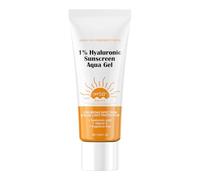 Crema solare, lozione solare SPF 50+, crema isolante per esterni, con acido ialuronico, per viso e corpo, 30 g