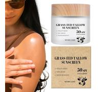 Crema Solare Naturale | Protezione UVA UVB SPF 50 Con 60 Grammi - Protezione UV con Ingredienti Naturali per Cura della Pelle Quotidiana in Estate e All'aperto