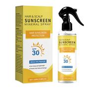 Crema solare per capelli, 100 ml, non grassa, ad assorbimento rapido, spray con protezione UV con presa sicura, dettaglio base in resina, ganci per styling, accessori per la casa per spiaggia, viaggi