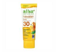 Crema Solare Per Viso Hawaiian SPF 30 Senza Profumo 3 Oz