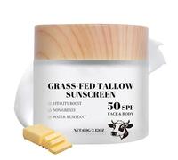Crema Solare Salutare,Protezione UVA UVB SPF 50 Con 60 Grammi - Protezione UV con Ingredienti Naturali per Cura della Pelle Quotidiana in Estate e All'aperto