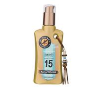 Crema Solare Spray di Byron Bay | Spray solare da 200 ml | Crema solare con abbronzante | Non unge; contiene autoabbronzante