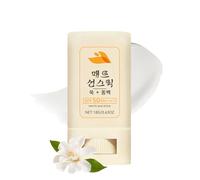 Crema solare Stick - Crema solare viso 50 - Coreano Sunscreen Stick con camelia - Matte Sun stick SPF 50, PA++++ - Non grassa crema solare da viaggio - corpo protezione solare da donna