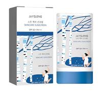 Crema Solare Stick SPF 50+,Stick Protezione Solare,Crema Solare Viso,Texture Trasparente, Water Resistant,Non Grasso,20G