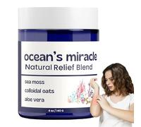 Crema Solievo Dall'eczemas, 140g Miscela Naturale per il Trattamento Anti-eczcma, Unguento Idratante Lenitivo per la Pelle, Balsamo Antinfiammatorio Nutriente, per Pelle Secca, Arrossata e Pruriginosa