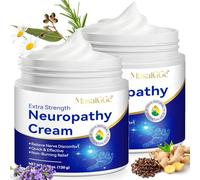 Crema Sollievo Neuropatia 240g, Crema per Dolore ai Nervi, Sollievo Rapido da Formicolio, Bruciore e Intorpidimento, con Arnica, Aloe Vera e Vitamina B6, per Piedi, Mani, Gambe e Schiena, Naturale