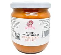 Crema Spalmabile al Caramello Salato 400g - Gusto Intenso, Pronta all’Uso, Resistente al Calore, Ideale per Farciture Dolci, Torte e Ricette Gourmet