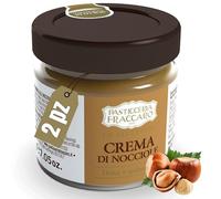 Crema Spalmabile alla Gianduia con 45% di Nocciole Tostate - Pasticceria Fraccaro 1932 - Dolce Crema alle Nocciole per Colazioni e Merende - 2 Confezioni da 200 g