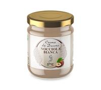 Crema spalmabile alla Nocciola Bianca - MADE IN ITALY - da 200gr perfetta per spuntini e colazioni -GlutenFree (NOCCIOLA BIANCA)
