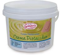 Crema Spalmabile Gandola Crema Pistacchio Secchiello da 3 Kg SENZA GLUTINE
