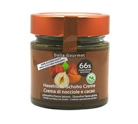 Crema spalmabile | Senza aggiunta di zuccheri con ERITRITOLO - STEVIA | Vegan - Senza Lattosio | Senza Glutine | Prodotto artigianale italiano (Nocciole - Cacao con 66% di nocciole)