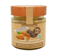 Crema spalmabile1x200 g | Senza aggiunta di zuccheri con ERITRITOLO - STEVIA | Vegan - Senza Lattosio | Senza Glutine | Prodotto artigianale italiano (Mandorle - Tonka)
