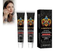 Crema Tattoo Aftercare per Tatuaggi Nuovi E Vecchi - Idratante, Rigenerante E Rivitalizzante per Il Colore, Formula Naturale Con Ingredienti Biologici, Confezione Da 2 Pezzi per Cura Quotidiana