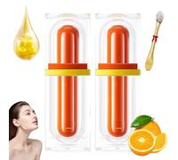 Crema Tonificante Per Il Trucco Alla Vitamina C,Crema Tonificante Alle Cinque Vitamine C,Correttore Idratante Illuminante,Leggere Idratazione A Lunga Durata (2Pcs-R, misurare)