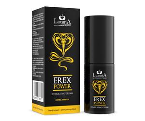 Crema Tonificante per Pene Luxuria Erex Power - 30ml, Stimolante e Rinforzante