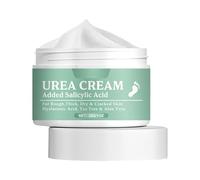 Crema urea 40% per piedi 2% acido salicilico || Crema piedi e crema mani con massima forza con acido ialuronico, tea tree e aloe vera per un'idratazione profonda, rimozione dei calli (1)