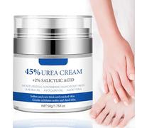 Crema Urea 45% con acido salicilico al 2% di burro di karitè, lozione curativa per i piedi secchi, screpolati e piedi ruvidi, idratante per la cura dei piedi di uomini e donne, 50 ml