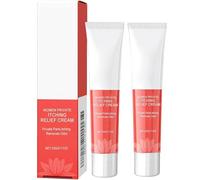 Crema Vagisafe per il sollievo dal prurito, Crema Vagisafe per il sollievo dal prurito intimo, Cremes lenitive delicate per le parti intime, 20 g, lenisce naturalmente e protegge (2PCS)
