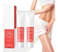 Crema Vagisafe per il sollievo dal prurito, Crema Vagisafe per il sollievo dal prurito per donne, Gel lenitivo e rinfrescante per il sollievos dal pruritos, Detergente, 20 g, Formula naturale (2PCS)