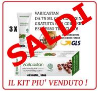 Crema vene varicose e aumento circolazione kit 3 pz, 100% Naturale Sgonfiagambe