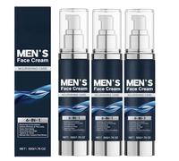 Crema viso 6 in 1 per uomini, crema idratante viso anti-invecchiamento con lozione idratante, borse sotto gli occhi e crema rughe, lozione viso per la cura della pelle (3)