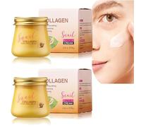 Crema viso a lumaca per donne, antirughe, crema idratante al collagene con proteina antirughe, rassodante e lifting, idratante (2 pezzi)