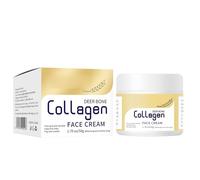 Crema viso al collagene con osso di cervo crema antirughe per schiarire le linee sottili 50 g/1,76 once YzE198 (Beige, One Size)
