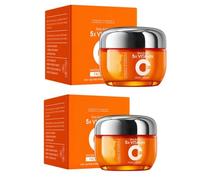 Crema viso alla vitamina C 5x, idrata profondamente la pelle, riduce le linee sottili, migliora l'elasticità cutanea, attenua il colorito spento, rassoda e tonifica