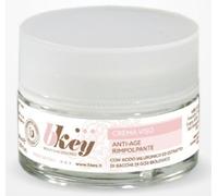 Crema Viso Antirughe Acido Ialuronico con bacche di Goji biologico ed Alghe Antipollution- Crema Antirughe Donna e Uomo per Rughe, Rimpolpante, Antipollution Nutriente, Idratante, Illuminante -30ml