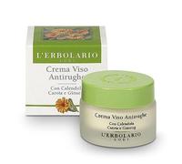 Crema Viso Antirughe Calendula Carota Ginseng 30ml L'Erbolario