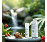 Crema Viso Bava di Lumaca Bionclé, Antirughe, Illuminante bio Nichel free e Nichel tested - Erogatore con sistema Airless- 50 ML