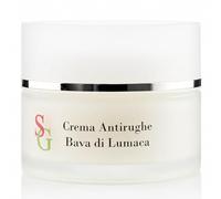 Crema Viso Bava di Lumaca con Acido Ialuronico e Vitamine - Snail Green - Antiage Idratante e Nutriente, Riduce Rughe e Segni del Tempo, per Viso Collo e Décolleté, Made in Italy, 50 ml