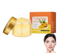 Crema viso curcuma, lozione curcuma per macchie scure, crema viso per macchie scure, trattamento iperpigmentante per il corpo, lenitivo e idratante, tono uniforme (1pcs)