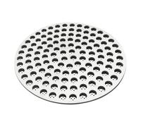 Crema Viso Idratante, filtro inferiore in acciaio, da cucina con rete per la preparazione di bevande al caffè