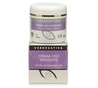 Crema Viso Idratante per pelle secca sensibile Olio Canapa Bio Verdesativa 50 ml