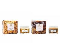 Crema Viso Oro 24k e Gold Mask 24k, Maschera Viso Oro e Collagene Peel Off, Trattamento Antirughe, Antiage, Antistress e Idratante. Migliora la Luminosità Eliminando le Imperfezioni del Viso (100ml)