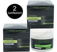 Crema Viso Retinolo con Vitamina C idratante elasticizzante Antirughe complex 2x