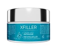 Crema Viso Uomo Rimpolpante Antirughe Acido Ialuronico Effetto X-Filler 50ml