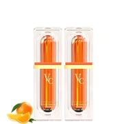 Crema Vitamin C Tone Up Giapponese Idratante Illuminante Correttore Base Makeup Liscia con Siero VC per Pelle Radiosa Idratazione Profonda Viso Leggero (2Pcs)