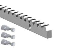 CREMAGLIERA ACCIAIO ZINCATA 30X12 COMPATIBILE CON FAAC DELTA 2 CYCLO PRATICOF